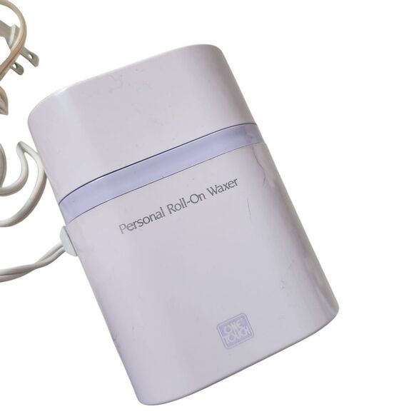 Vintage One Touch Roll On Waxer with 4 Refills Personal Legs Arms Face Body - Picture 3 of 11